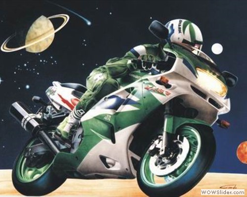 moto � l'a�rographe