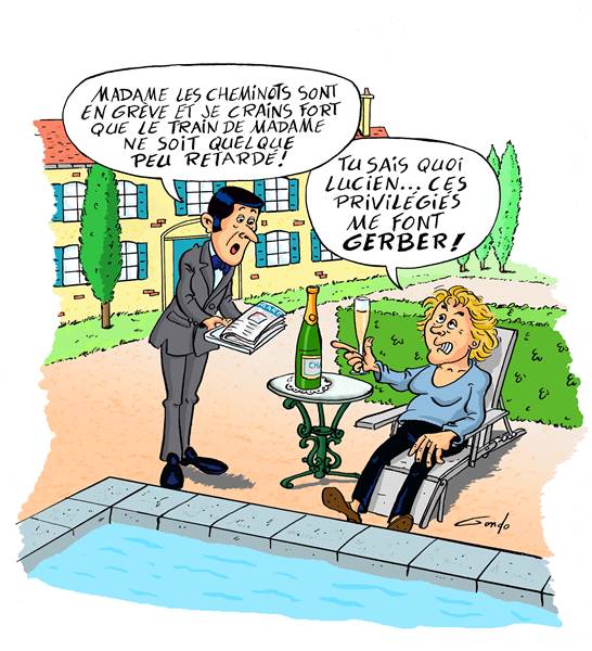 un serviteur et une femme sur une chaise longue pres d'une piscine