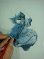 comment peindre un chien � l'a�rographe